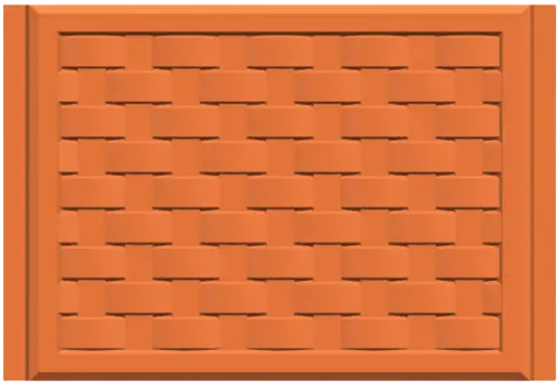 Bamboo Indian Clay Tiles